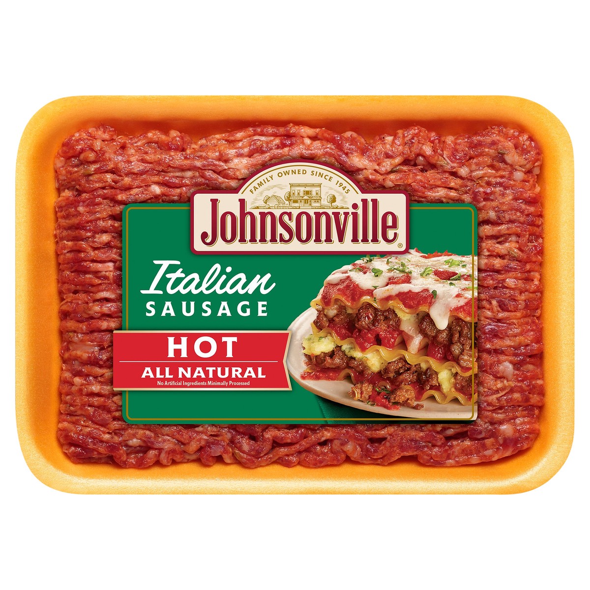 slide 8 of 8, Johnsonville Fresh Ground Hot Italian Sausage - 16oz, 16 oz