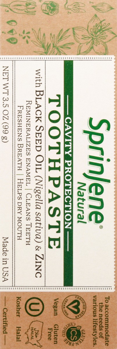 slide 5 of 5, SprinJene Toothpaste 3.5 oz, 3.5 oz