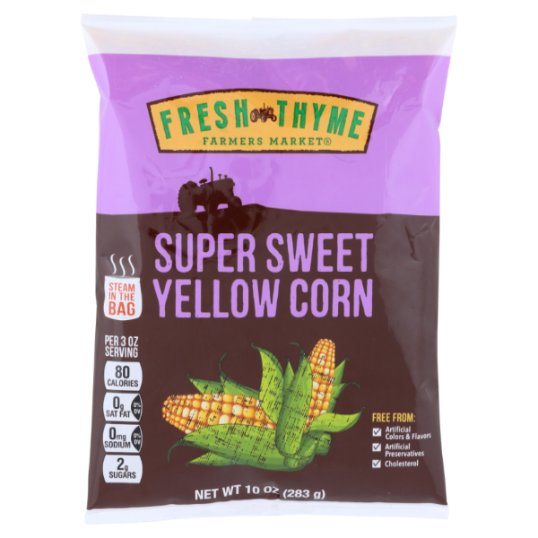 slide 1 of 1, Fresh Thyme Super Sweet Yellow Corn, 1 ct