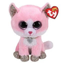 TY Fiona- The Pink Cat Beanie Boos Plush