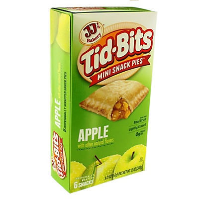 slide 1 of 1, JJ's Bakery Tid-Bits Mini Apple Pies, 12 oz