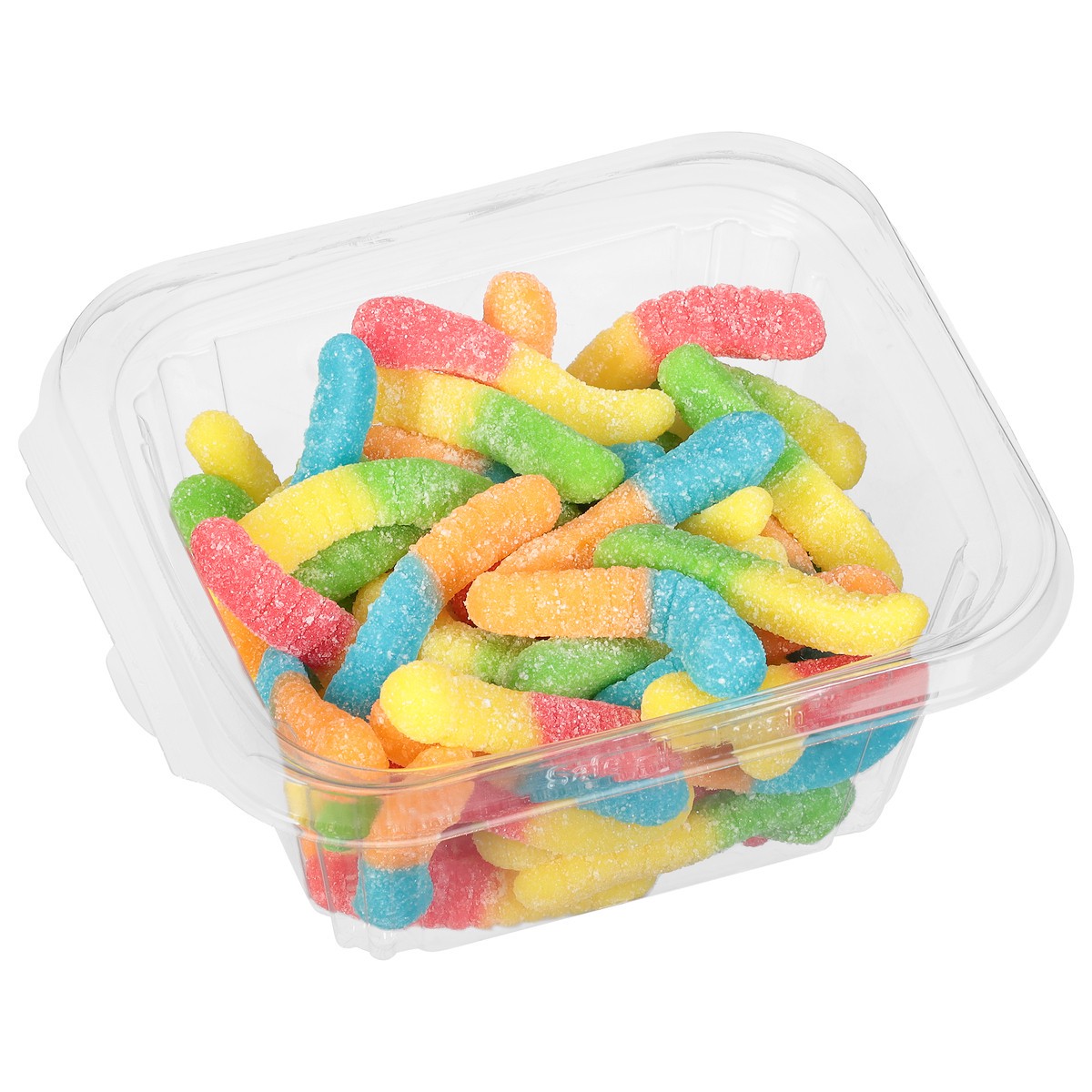 slide 9 of 9, Lunds & Byerlys Sour Mini Neon Gummy Worms 11 oz, 11 oz