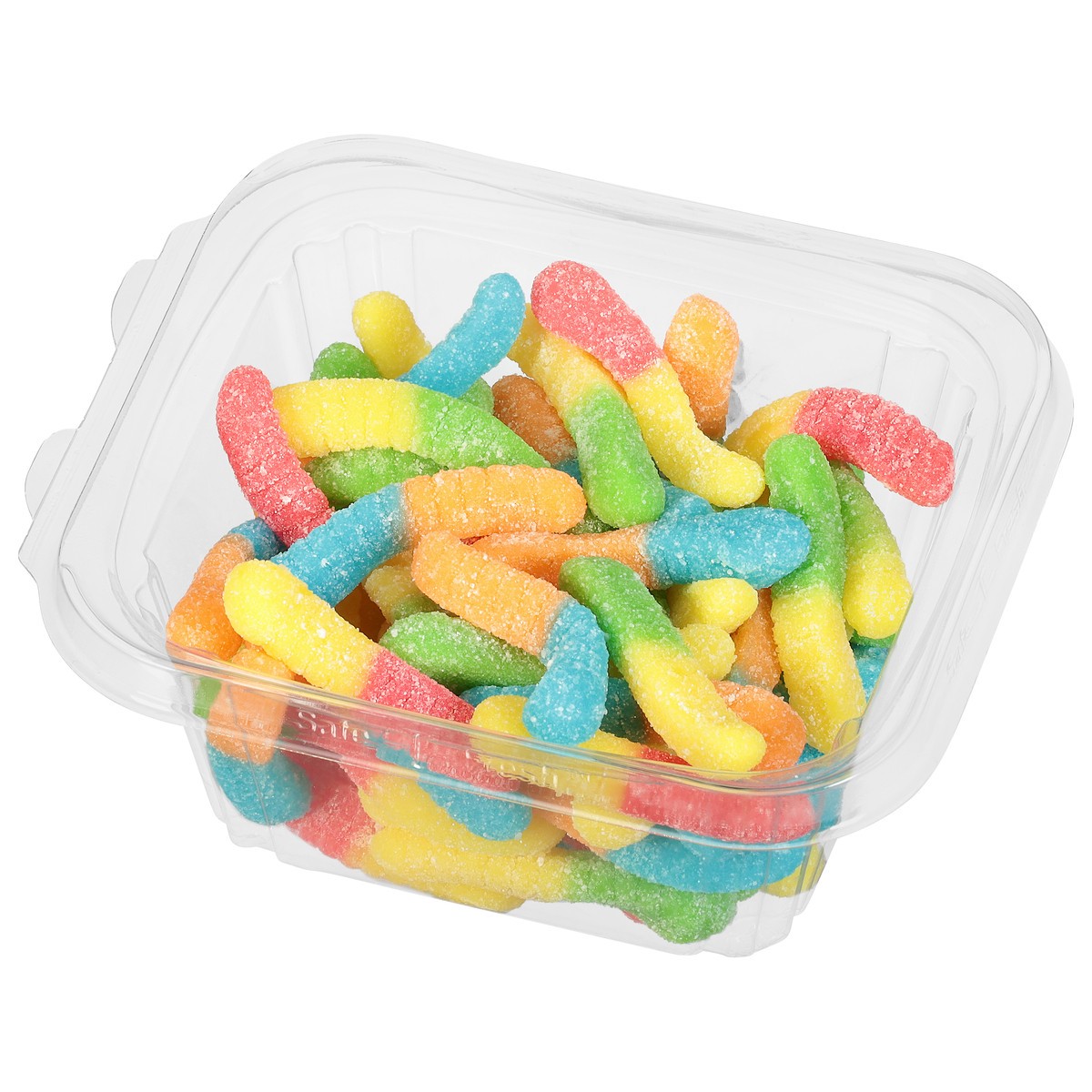 slide 5 of 9, Lunds & Byerlys Sour Mini Neon Gummy Worms 11 oz, 11 oz