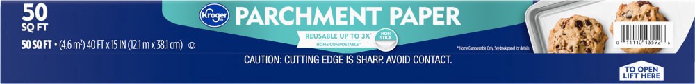 slide 2 of 4, Kroger Parchment Paper Foodwrap 50 Feet, 1 ct