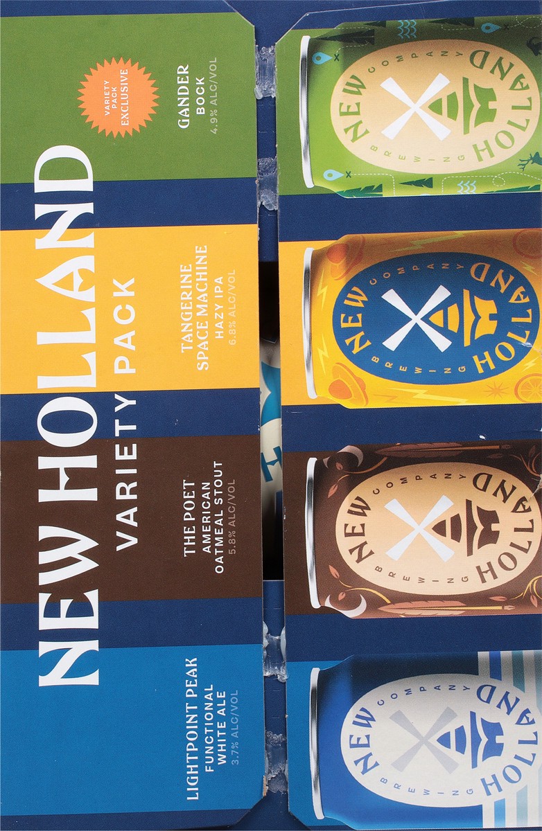 slide 7 of 9, New Holland Brewing Company Beer, Assorted, Variety Pack, 12 ct; 12 oz