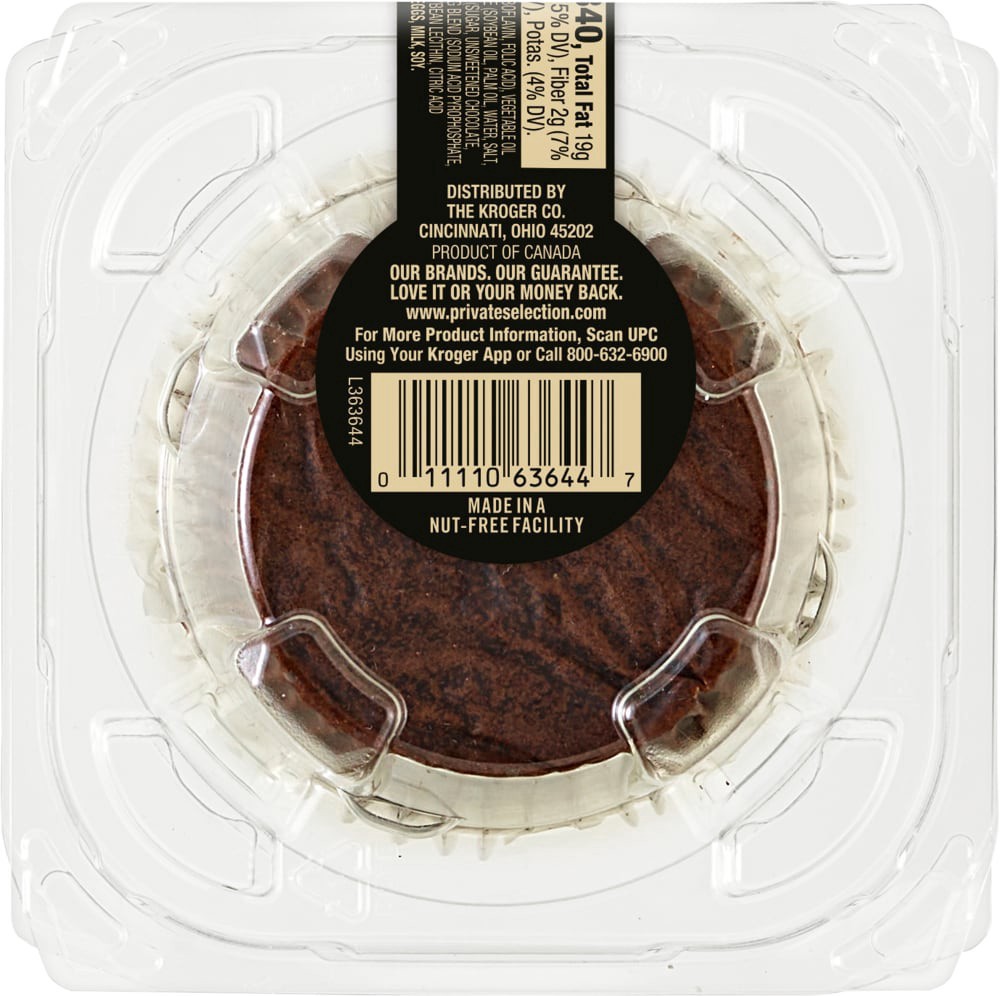 slide 3 of 3, Private Selection Jumbo Chocolate Cupcake, 6 oz