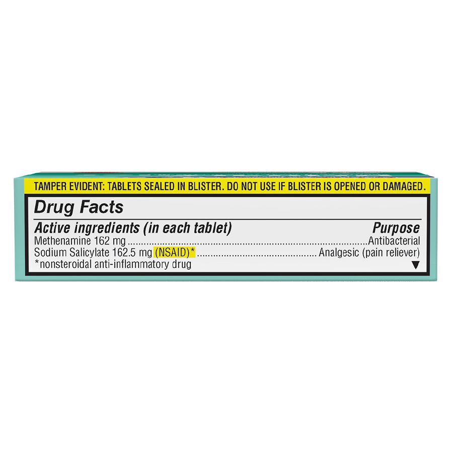 slide 3 of 3, Walgreens Antibacterial Plus Urinary, 24 ct