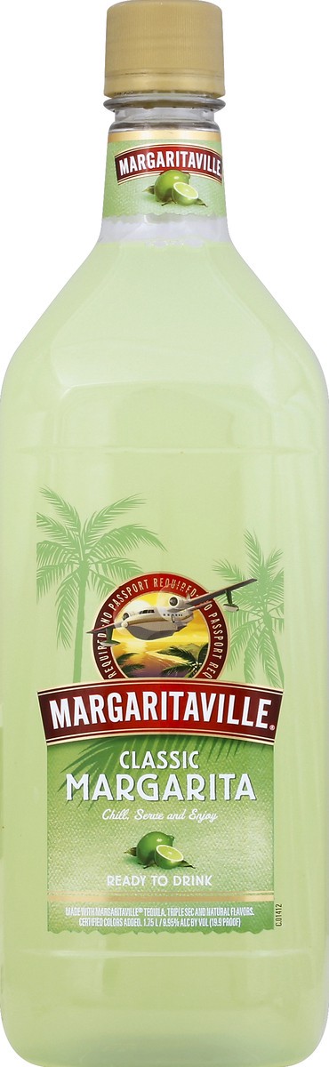 slide 2 of 2, Margaritaville Classic Lime Margarita 1.75l 19.9 Proof, 1.75 liter