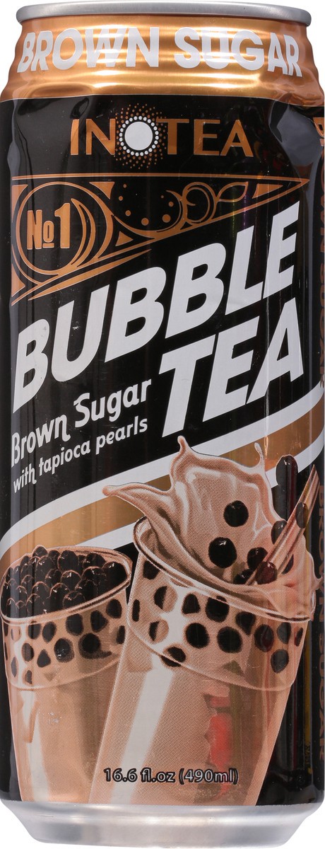 slide 4 of 9, Inotea Brown Sugar Bubble Tea with Tapioca Pearls 16.6 fl oz, 16.6 fl oz