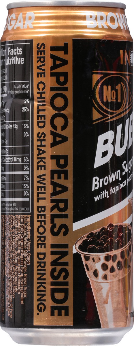slide 8 of 9, Inotea Brown Sugar Bubble Tea with Tapioca Pearls 16.6 fl oz, 16.6 fl oz