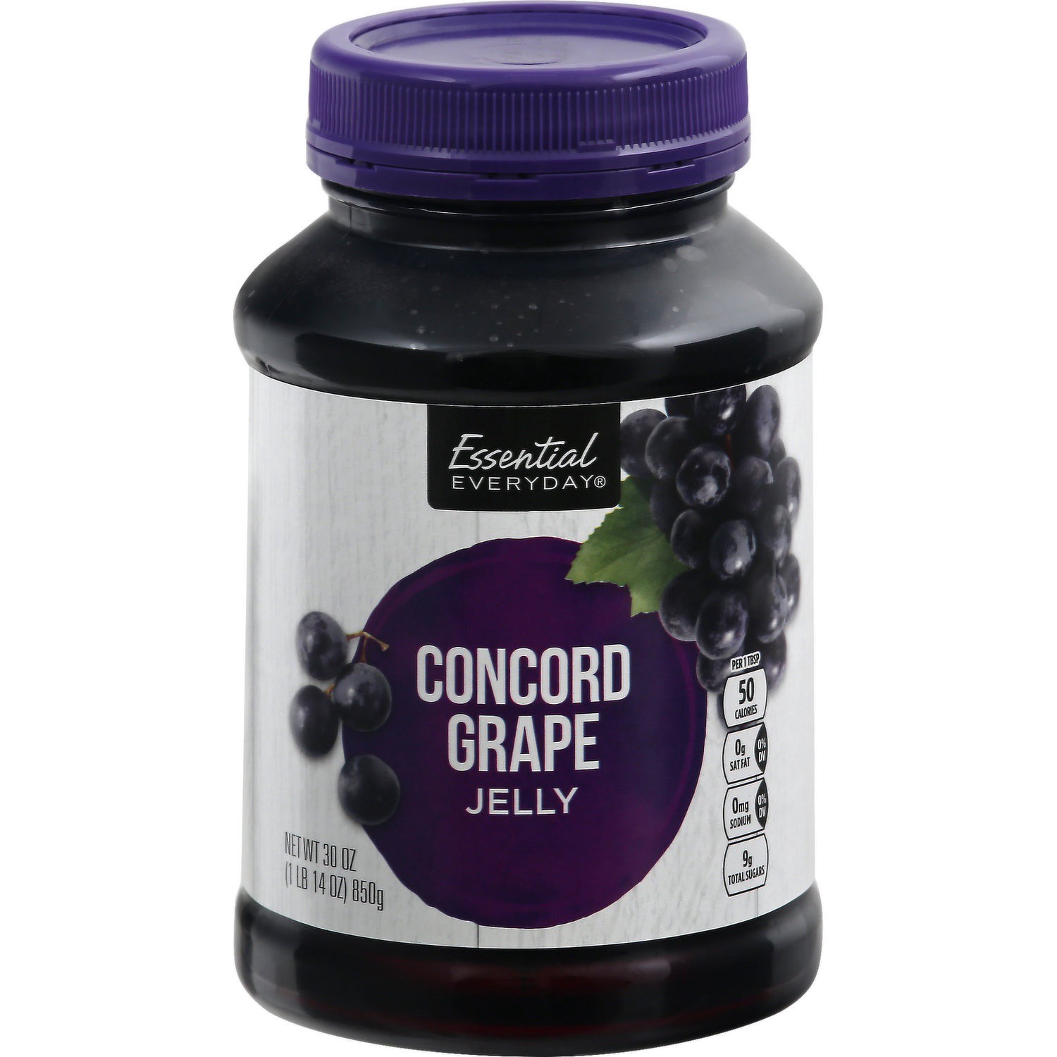 slide 1 of 1, Essential Everyday Concord Grape Jelly, 30 oz