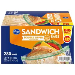 Kroger Reclosable Sandwich Bag