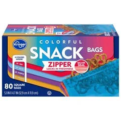 Kroger Colored Snack Bags