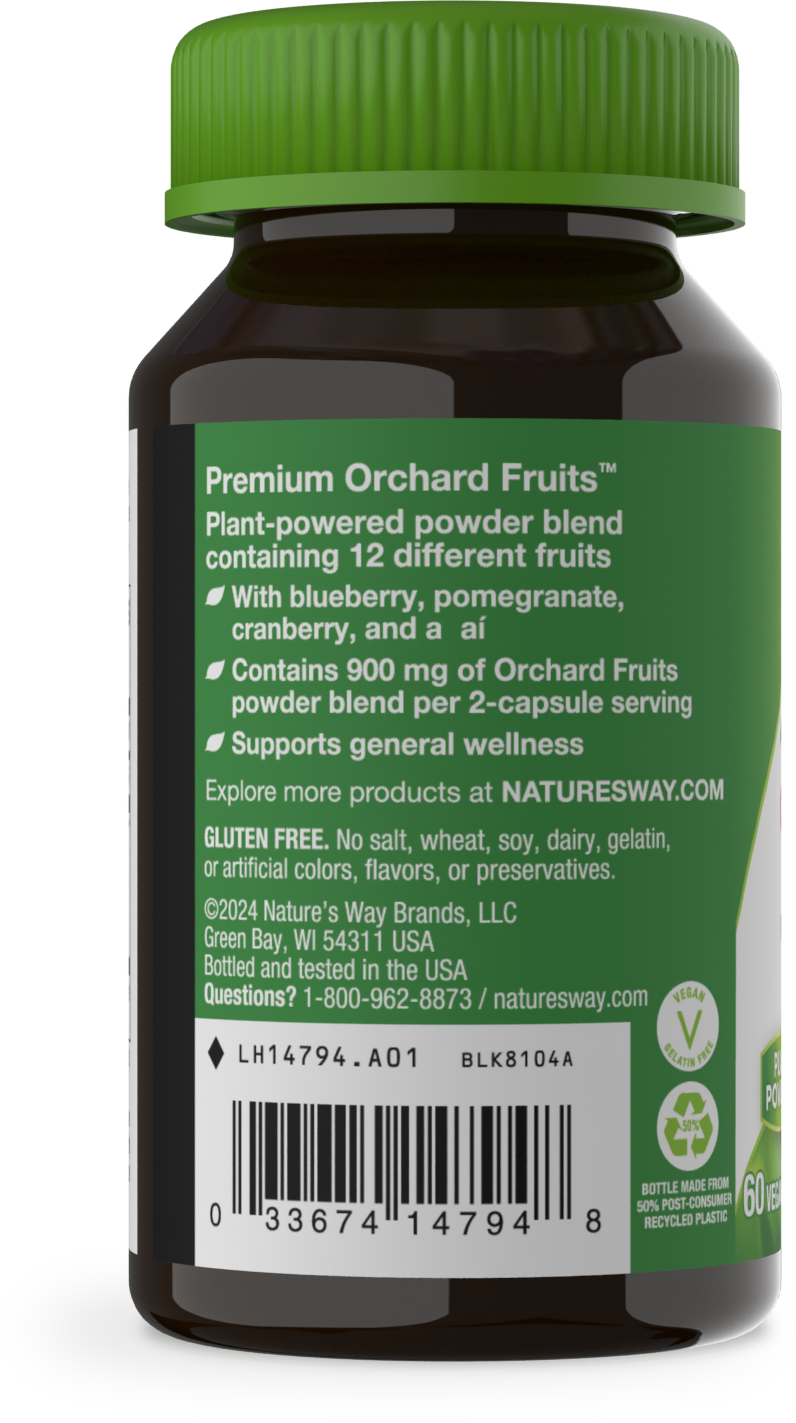 slide 3 of 4, Nature's Way Orchard Fruits™, 60 ct