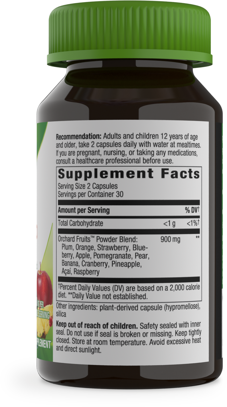 slide 2 of 4, Nature's Way Orchard Fruits™, 60 ct