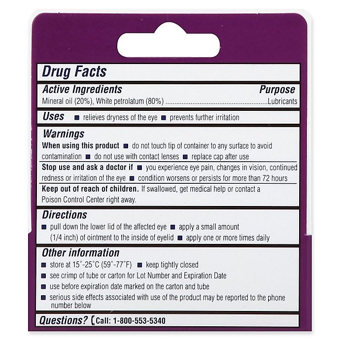 Bausch + Lomb Soothe Nighttime Dry Eye Therapy Ointment 0.13 oz Shipt