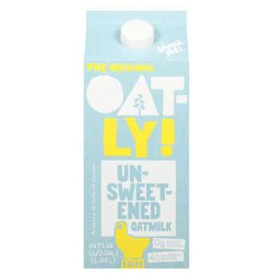 Oatly The Original Un-sweetened Oatmilk 64 fl oz