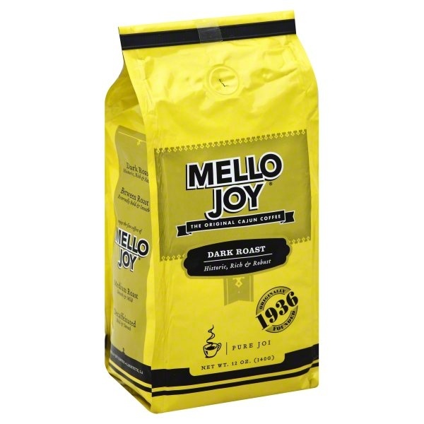slide 1 of 1, Mello Joy Coffee, Dark Roast, 12 oz