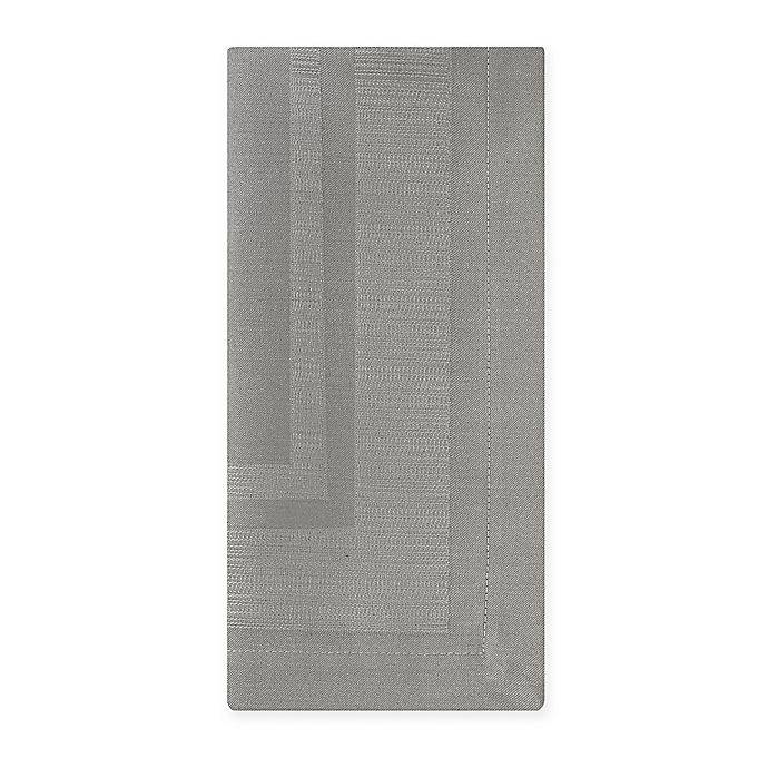 slide 1 of 2, Wamsutta Melrose Napkins - Grey, 2 ct