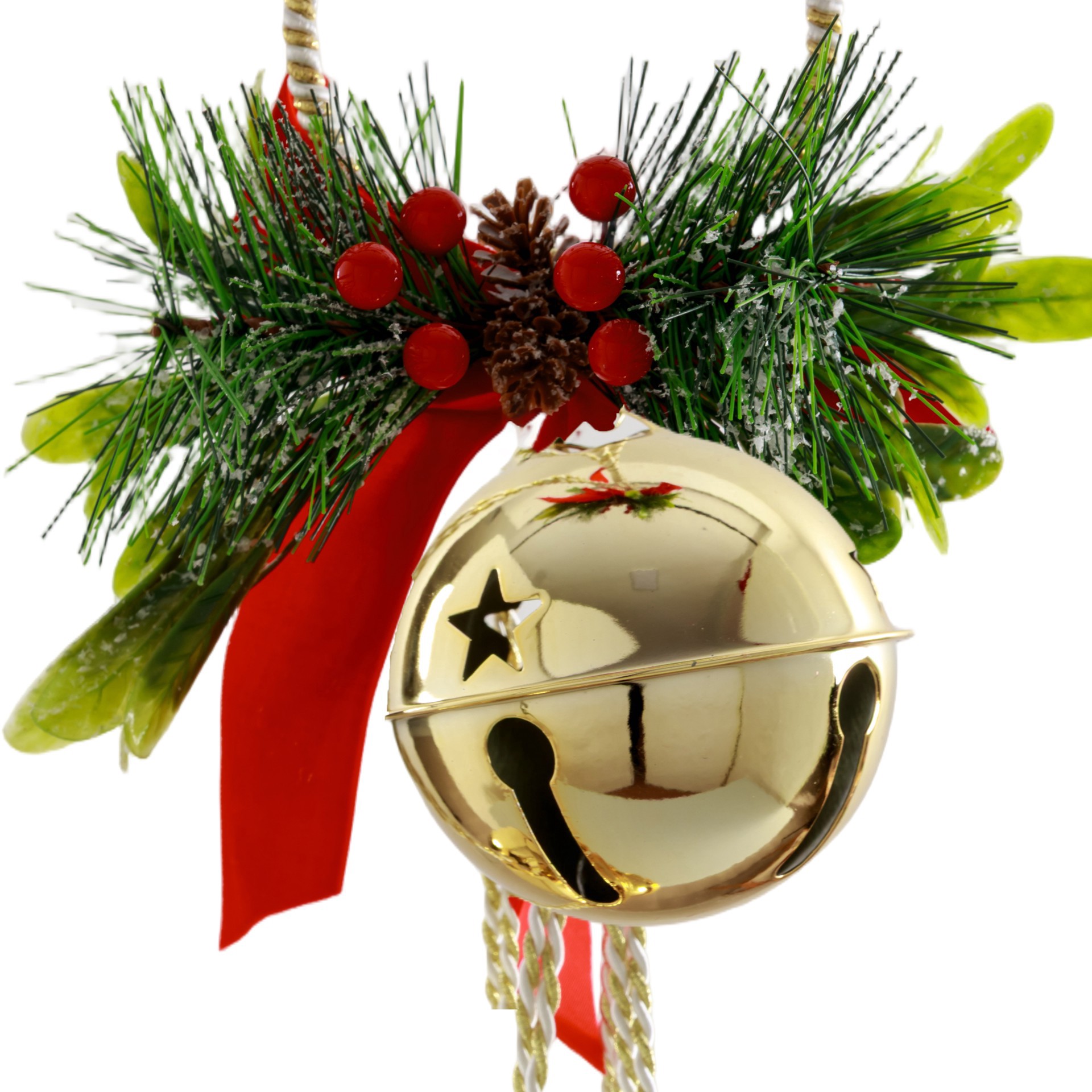 slide 2 of 2, 23.5" Triple Hanging Bell Decor By Ashland, 23.5 in