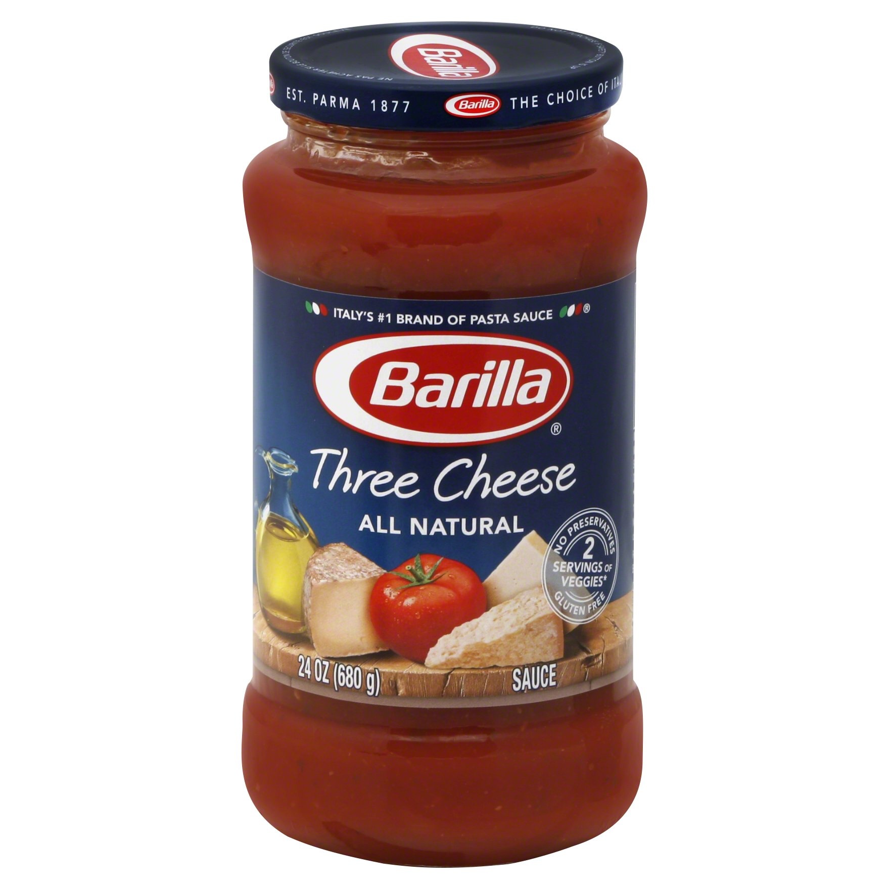 slide 1 of 1, Barilla Pasta Sauce 24 oz, 24 oz