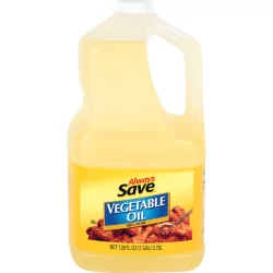Always Save Pure Vegetable Oil