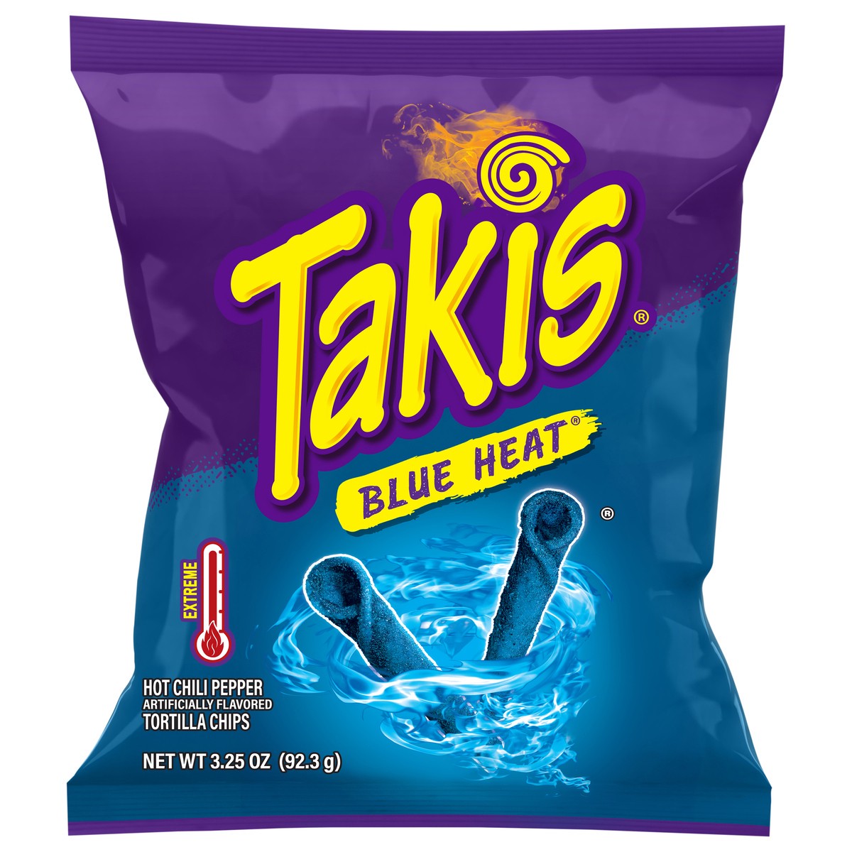 slide 1 of 7, Takis Extreme Blue Heat Tortilla Chips 3.25 oz, 3.25 oz