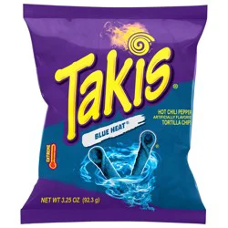 Takis Extreme Blue Heat Tortilla Chips 3.25 oz