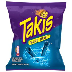 Takis Extreme Blue Heat Tortilla Chips 3.25 oz