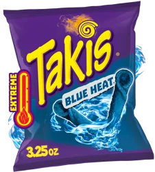 Takis Extreme Blue Heat Tortilla Chips 3.25 oz
