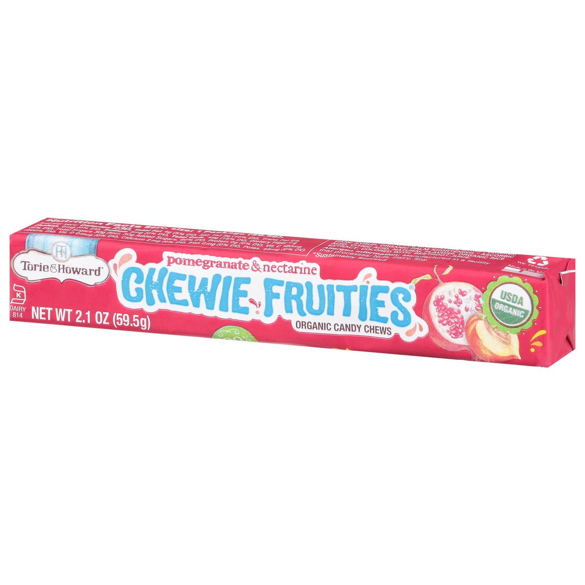 slide 4 of 13, Torie & Howard Fruit Chews Pom Nectarine, 2.1 oz