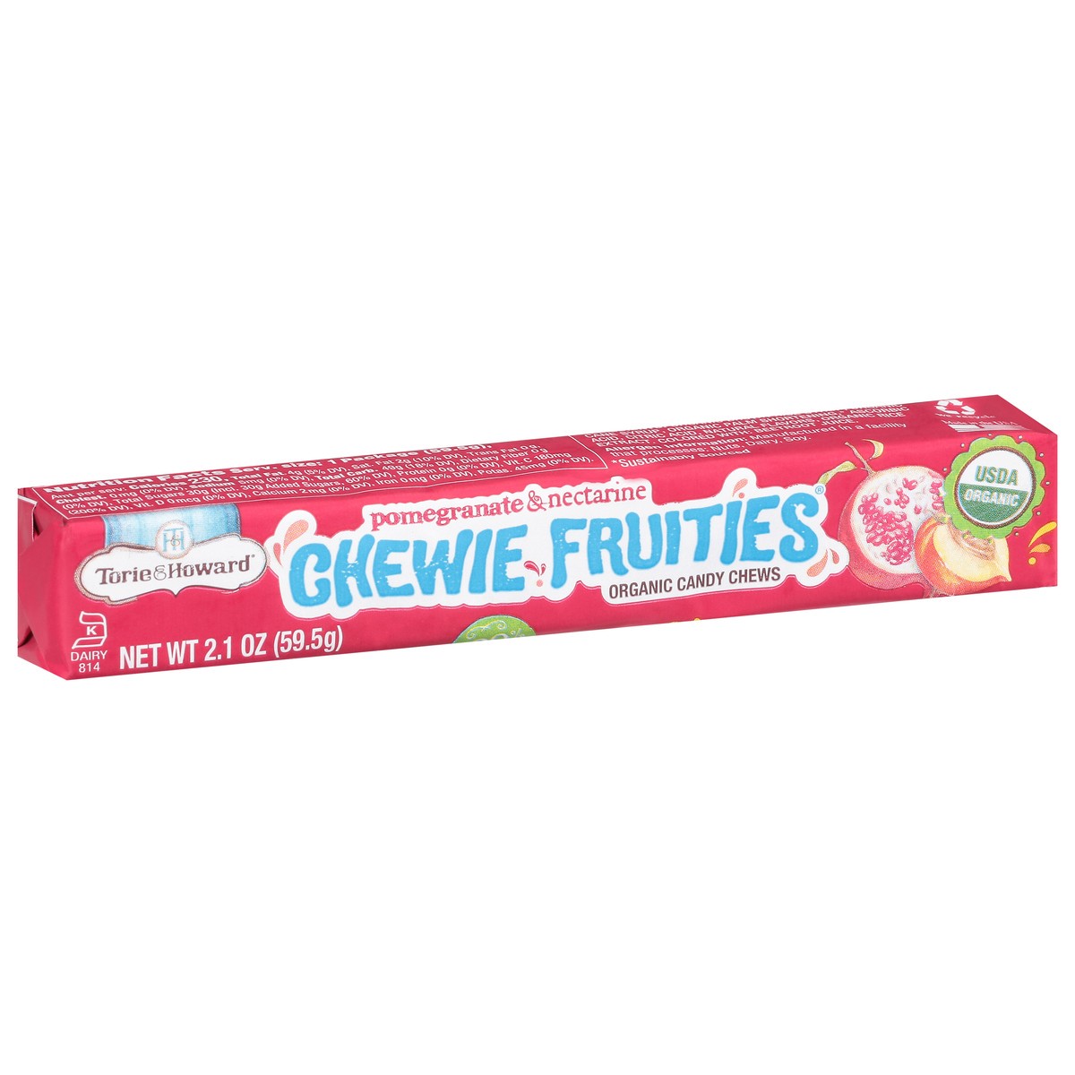 slide 7 of 13, Torie & Howard Fruit Chews Pom Nectarine, 2.1 oz