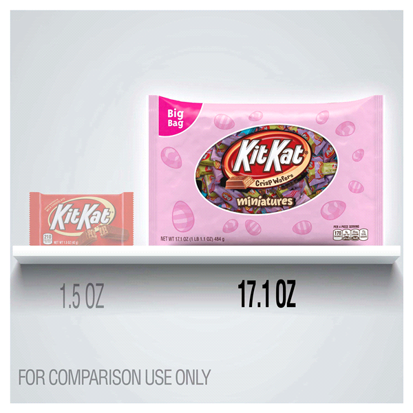 slide 20 of 21, KIT KAT Easter Miniatures Big Bag, 17.1 oz