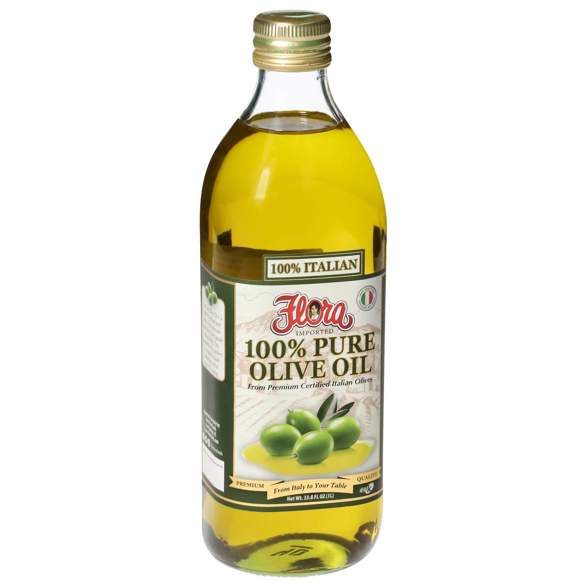 slide 2 of 9, Betty Crocker Flora 100% Pure Olive Oil, 34 fl oz