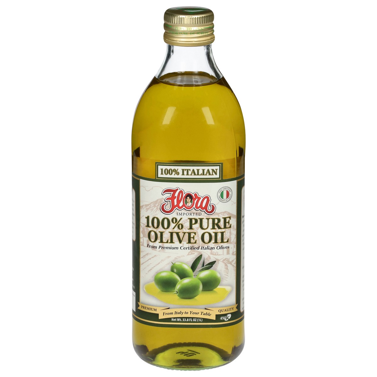 slide 1 of 9, Betty Crocker Flora 100% Pure Olive Oil, 34 fl oz