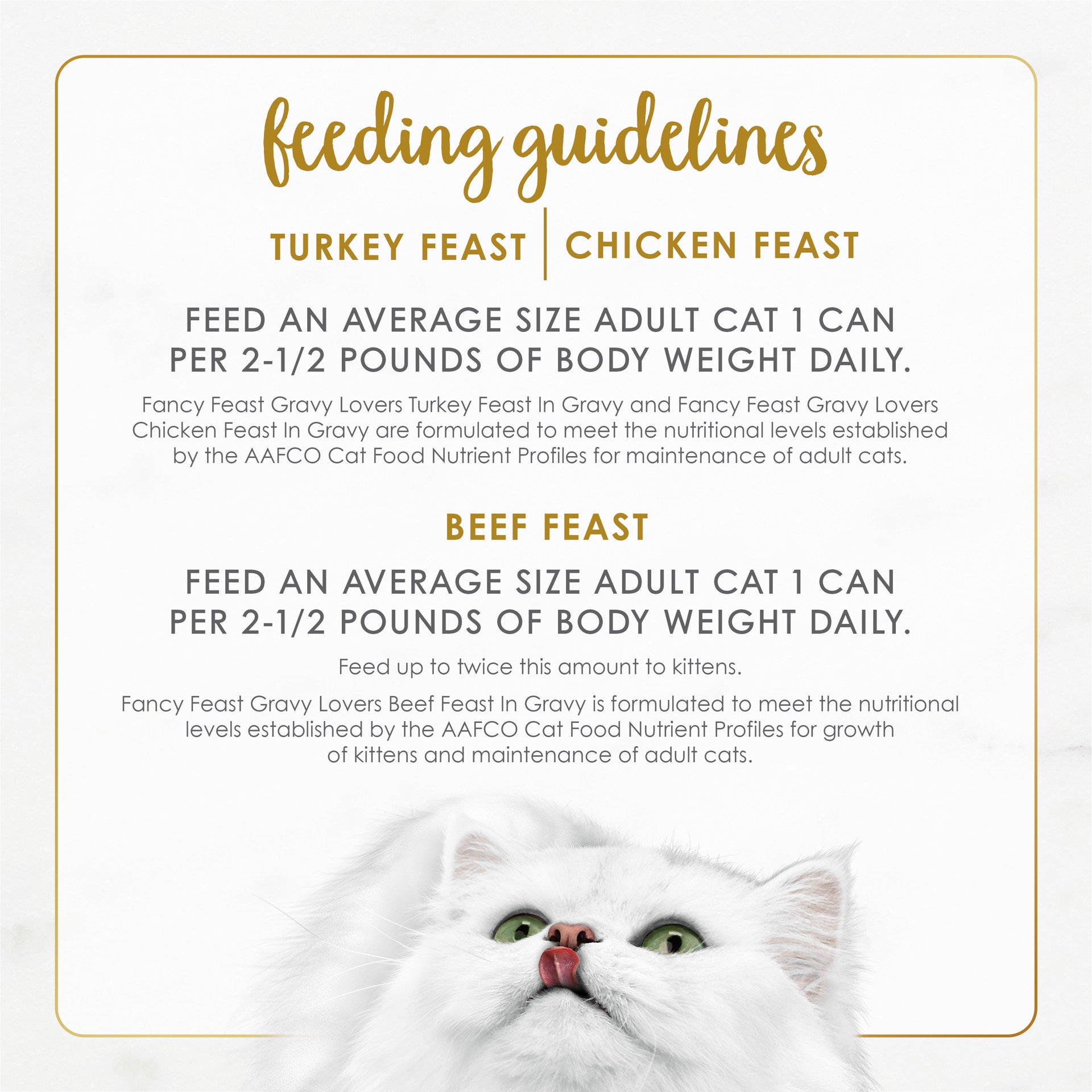slide 8 of 8, Fancy Feast Purina Fancy Feast Gravy Lovers Poultry and Beef Grilled Gourmet Wet Cat Food Variety Pack - (30) 3 oz. Cans, 30 ct