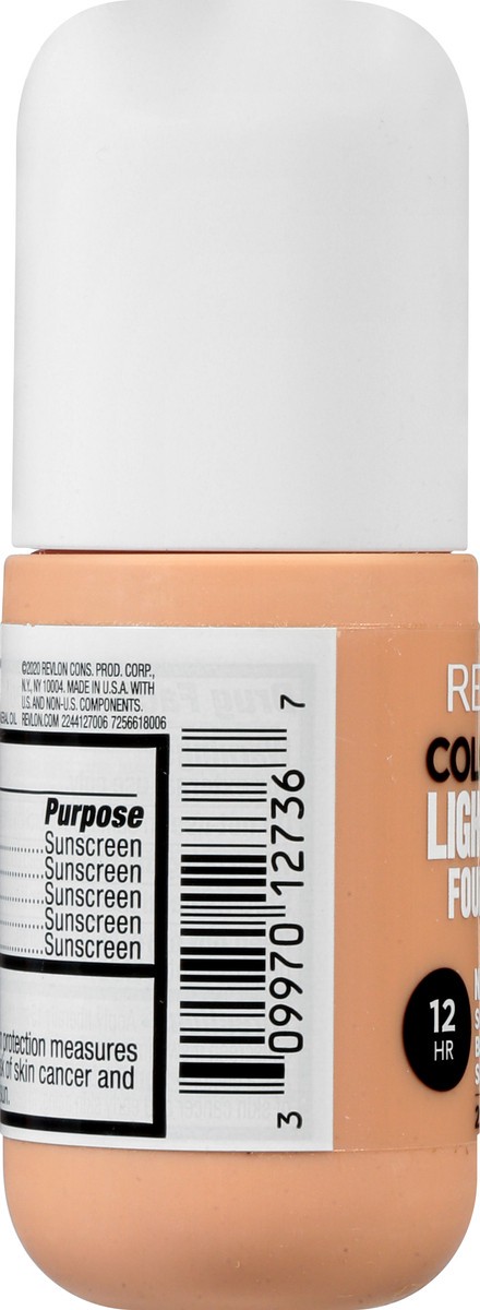 slide 2 of 11, Colorstay Broad Spectrum SPF 35 Natural Beige 220 Light Cover Foundation 1 oz, 1 oz