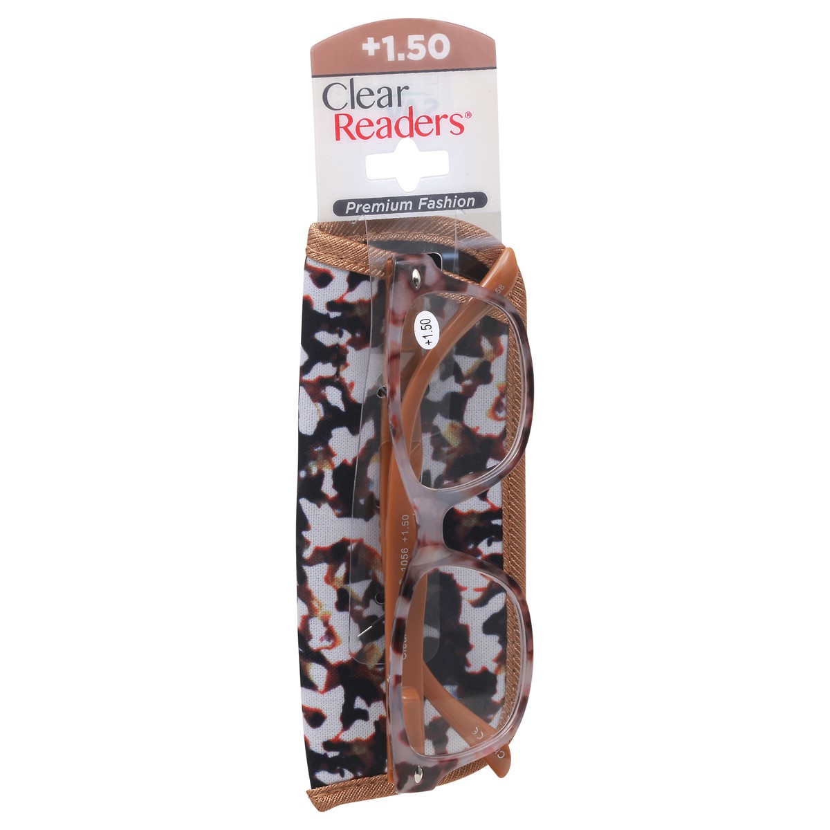 slide 4 of 9, Clear Readers Premium Fashion +1.50 Eyeglasses 1 ea Card, 1 ct