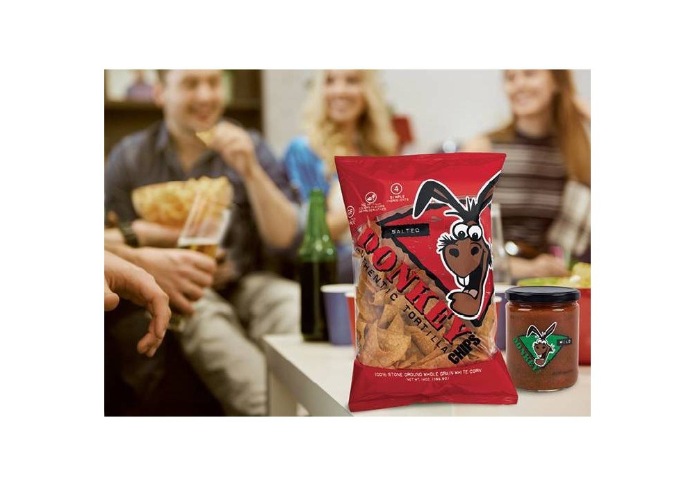 Donkey Brands Salted Tortilla Chips 14 oz Shipt