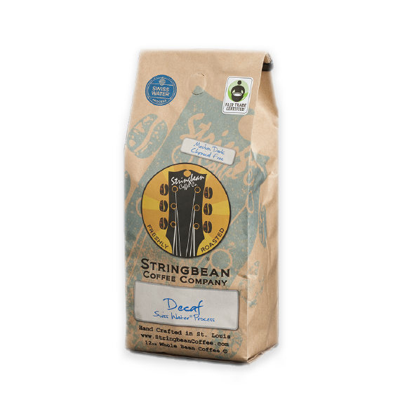 slide 1 of 1, Stringbean Coffee Co. Decaf Coffee - 12 oz, 12 oz