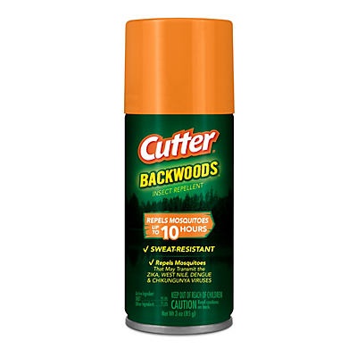 slide 1 of 1, Cutter Backwoods Insect Repellent Spray, 3 oz