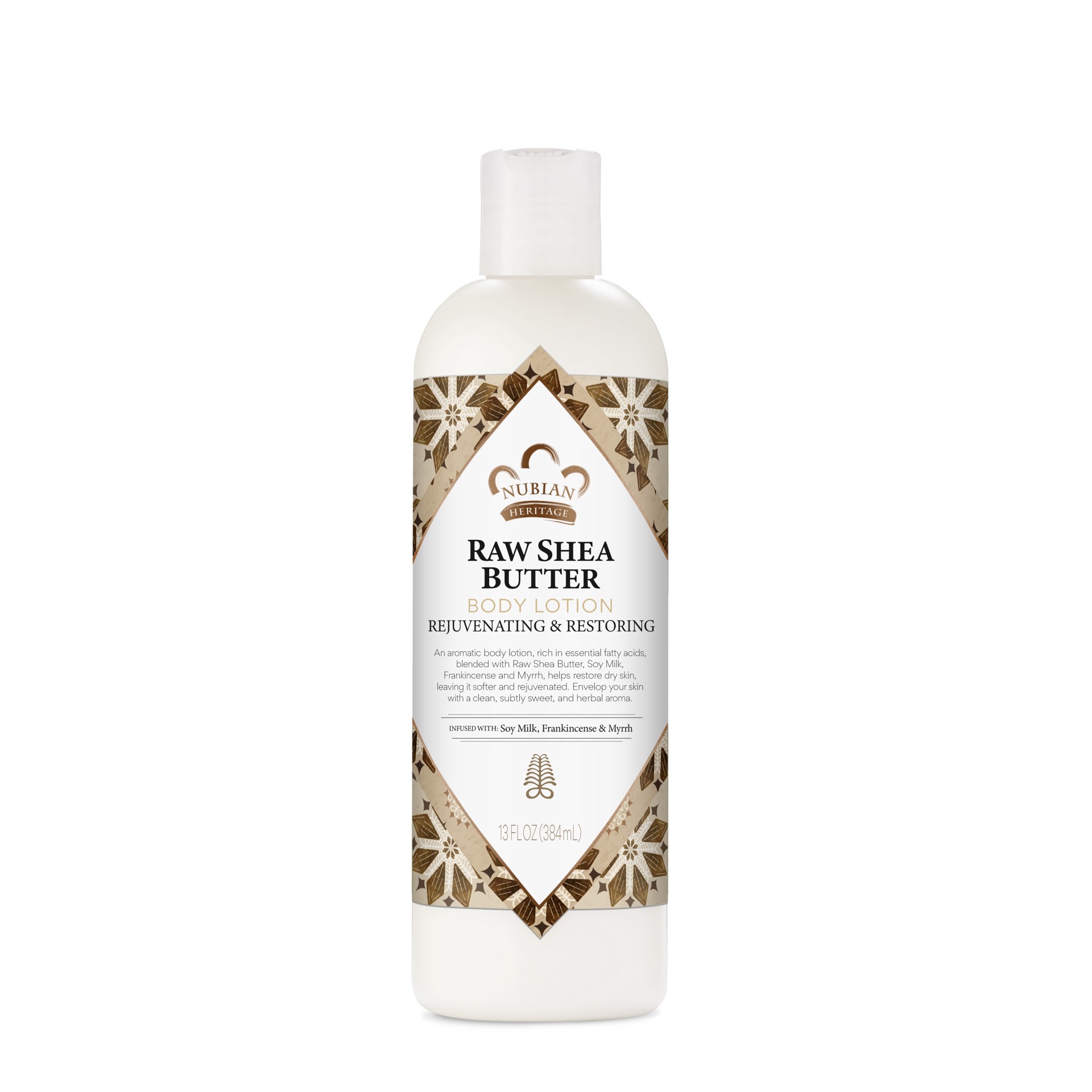 slide 1 of 4, Nubian Heritage Body Lotion Raw Shea Butter, 13 oz, 13 oz