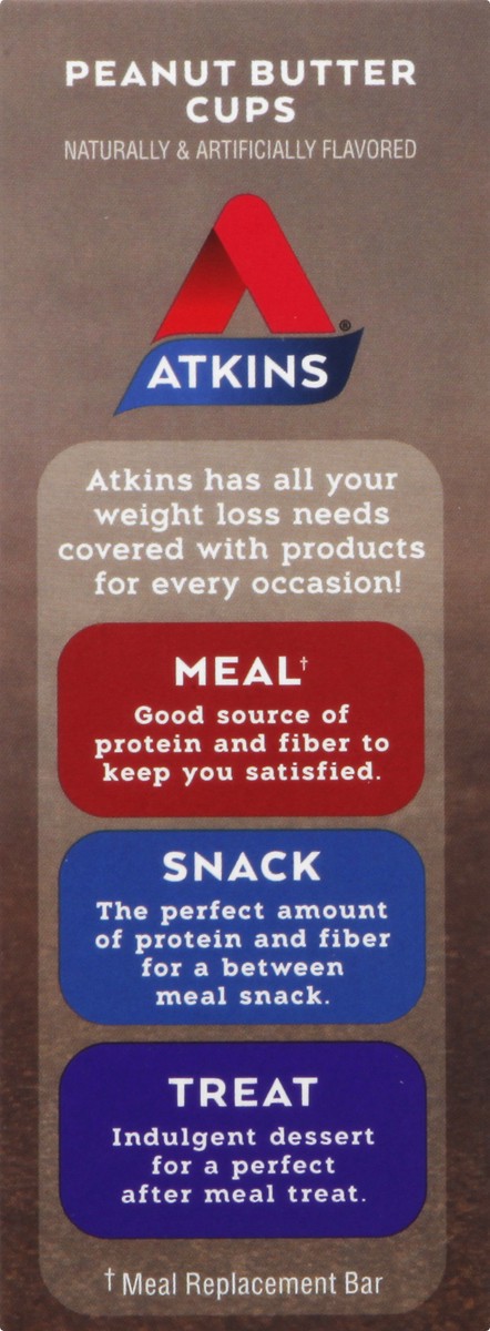 slide 7 of 9, Atkins Peanut Butter Cup, 10 ct