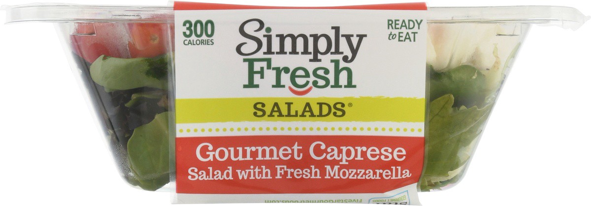 slide 3 of 9, Simply Fresh Salads Gourmet Caprese Loaded with Toppings Salad with Fresh Mozzarella 5.45 oz, 5.45 oz