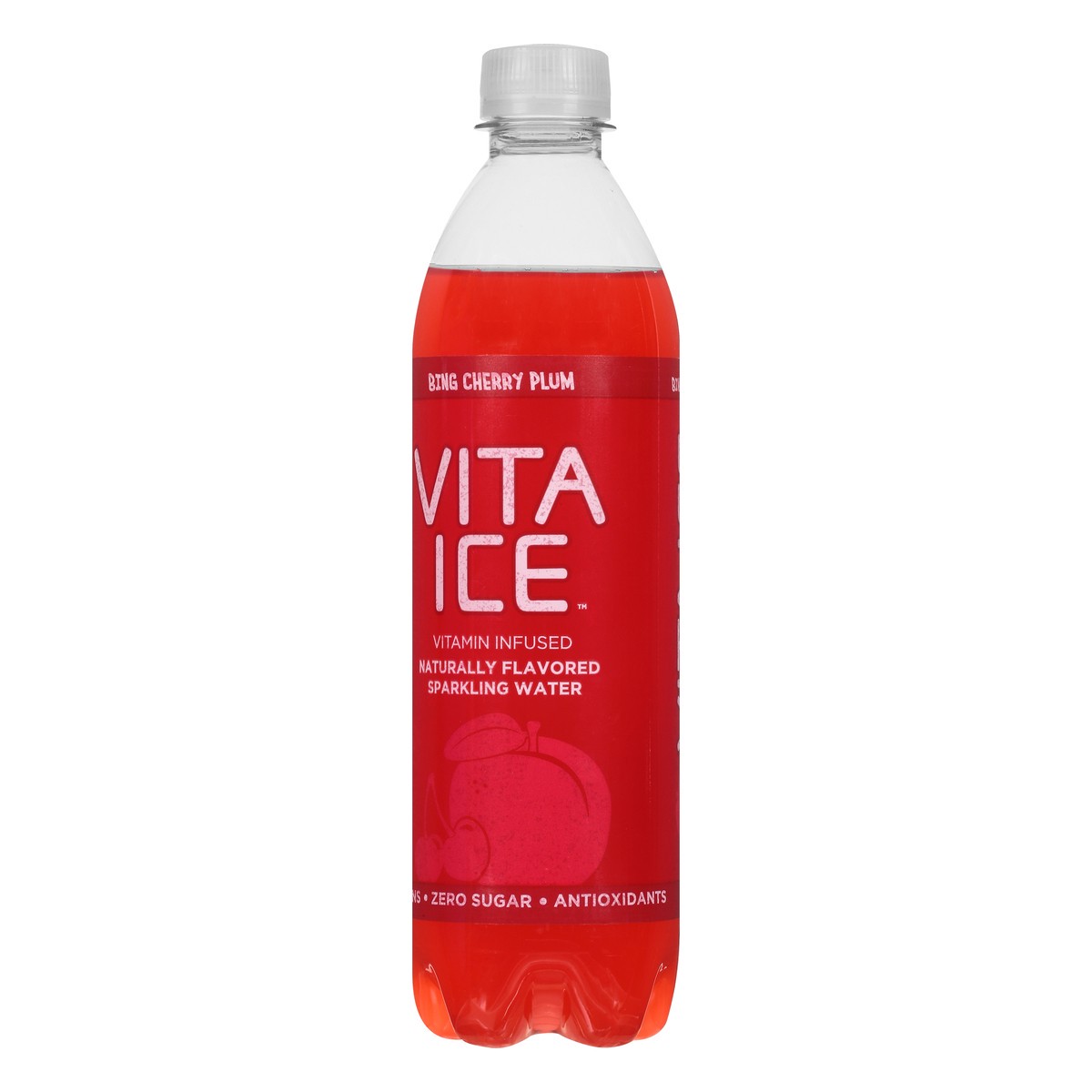 slide 6 of 12, Vita Ice Vitamin Infused Bing Cherry Plum Sparkling Water - 17 oz, 17 oz