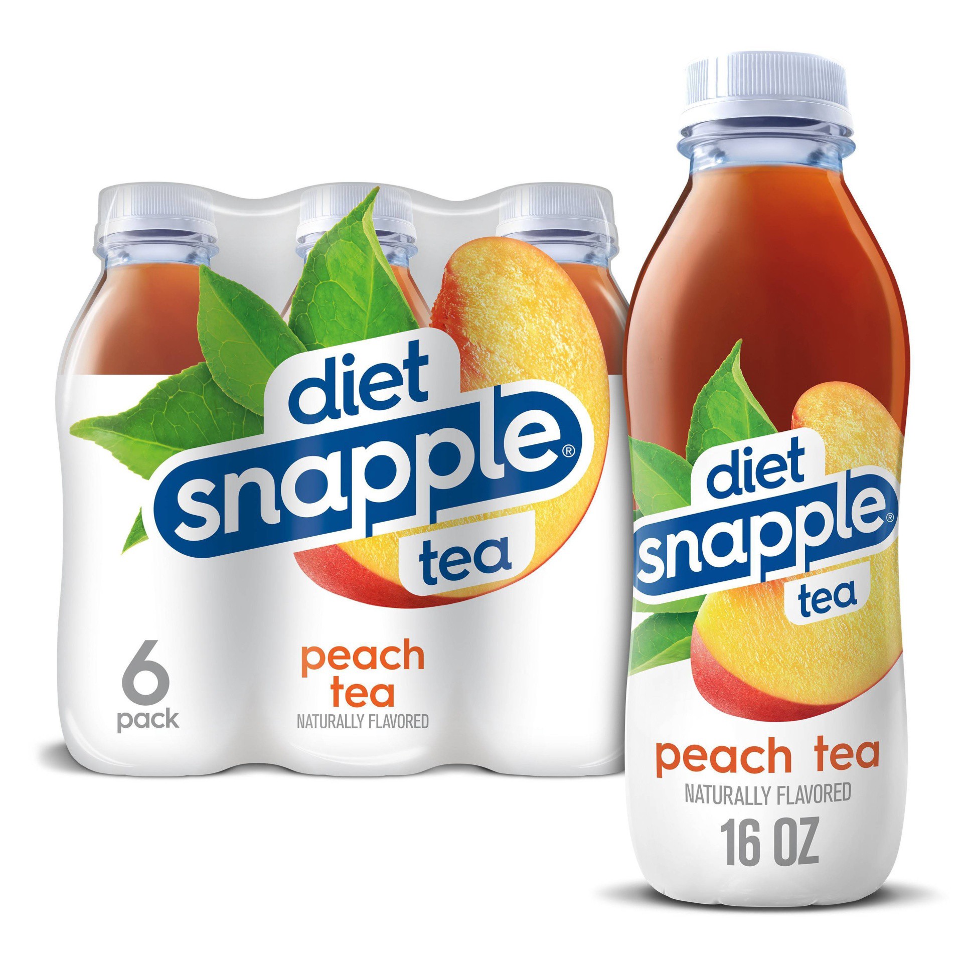 Snapple Zero Sugar Peach Tea, 16 fl oz - Foods Co.