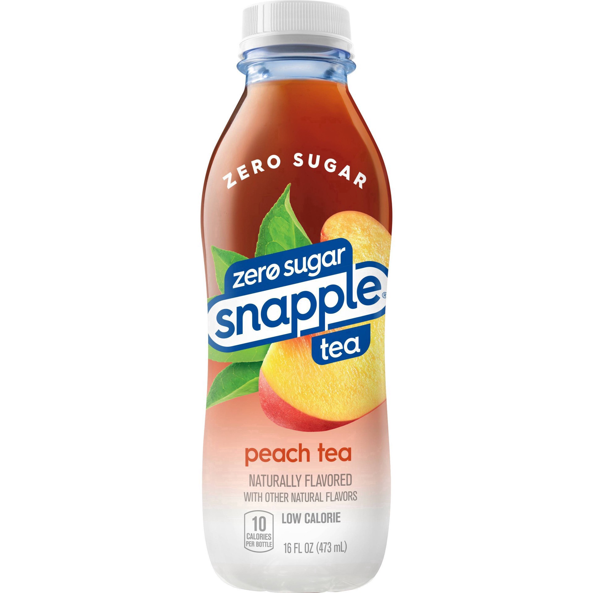 slide 14 of 19, Snapple Zero Sugar Peach Tea - 6pk/16 fl oz Bottles, 6 ct; 16 fl oz
