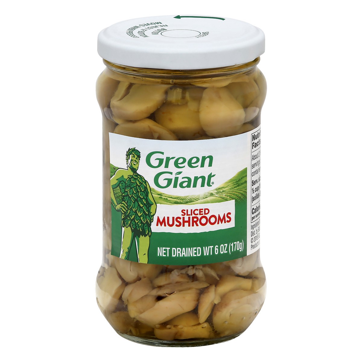 slide 7 of 12, Green Giant Sliced Mushrooms 6 oz, 6 oz