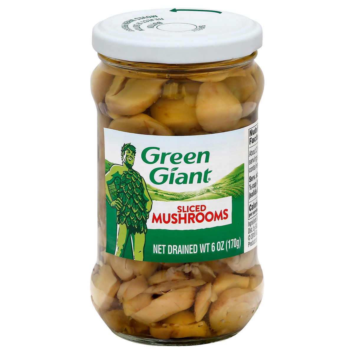 slide 1 of 12, Green Giant Sliced Mushrooms 6 oz, 6 oz