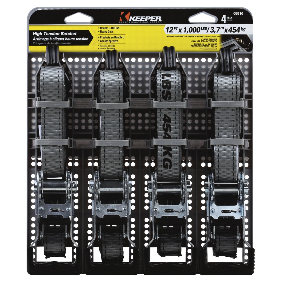 slide 6 of 8, Keeper Ratchet 4 ea, 4 ct